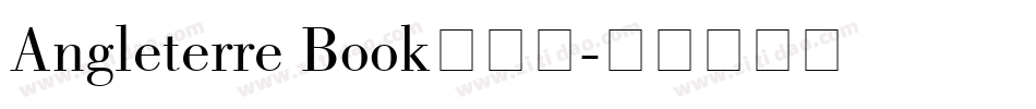 Angleterre Book转换器字体转换
